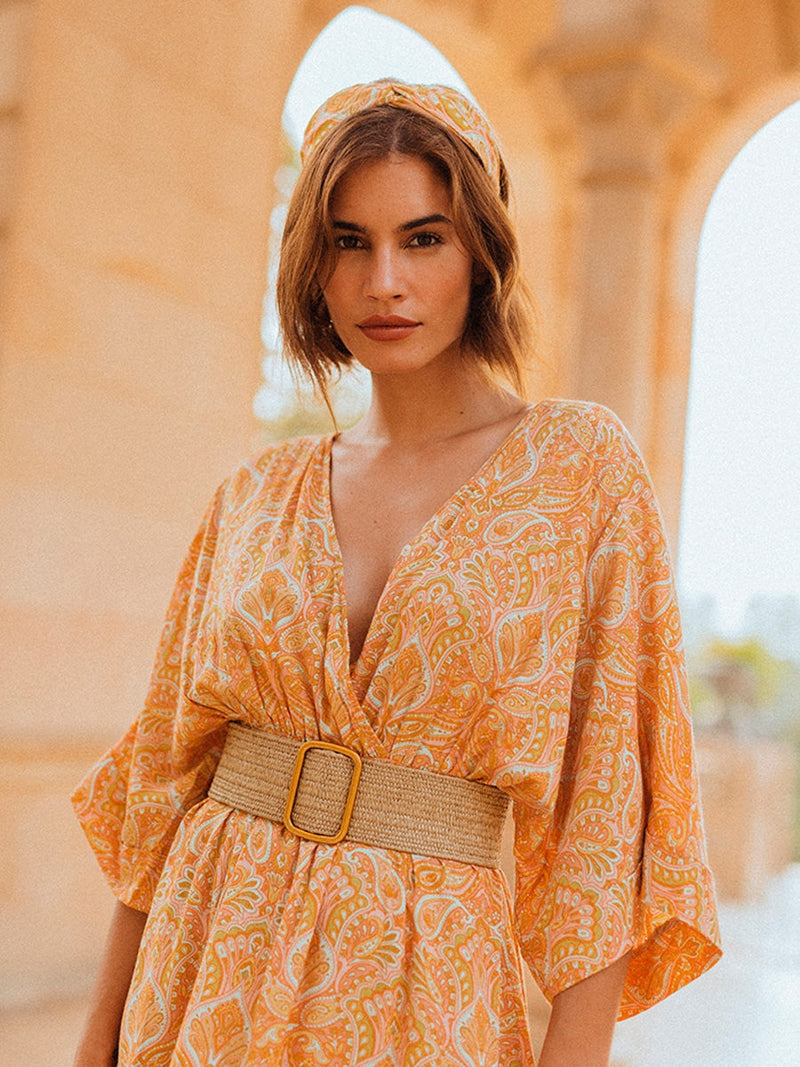Grace & Mila Isabelle dress Orange