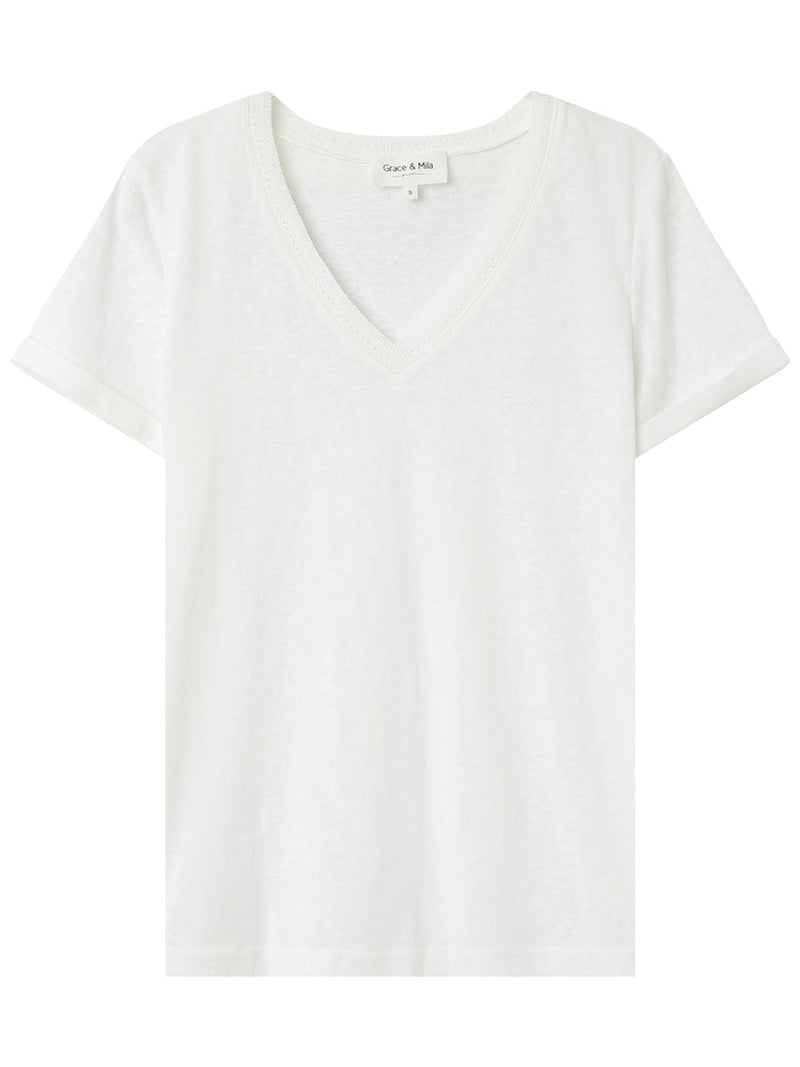 Grace & Mila Isidore t-shirt Ecru