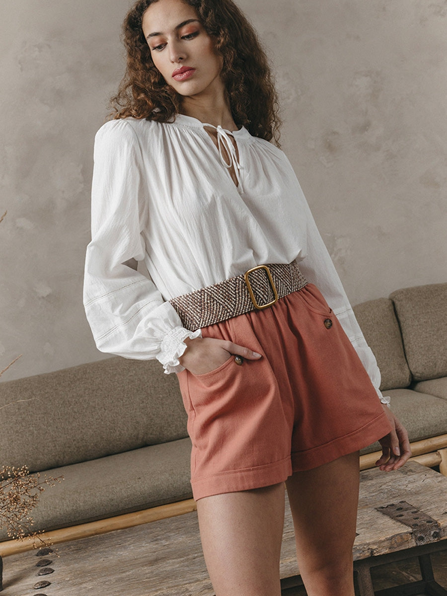 Grace & Mila Janice Blouse Ecru