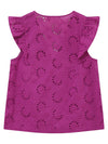 Grace & Mila Jordi Woven Top Pivoine