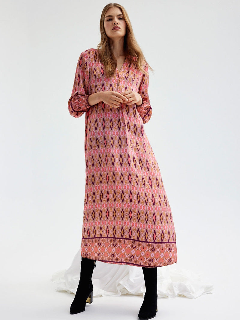 Gustav Denmark Anika Dress Pink Print