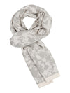Gustav Denmark ELJA jacquard knit scarf ivory