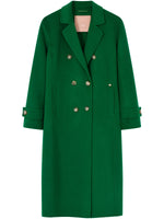 Gustav Denmark Janice Wool Coat Emerald Green