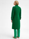Gustav Denmark Janice Wool Coat Emerald Green