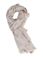 Gustav Denmark JOORY scarf ivory hiekka