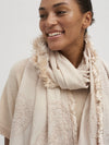 Gustav Denmark JOORY scarf ivory hiekka