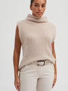 Gustav Denmark KAROLINA leather belt ivory