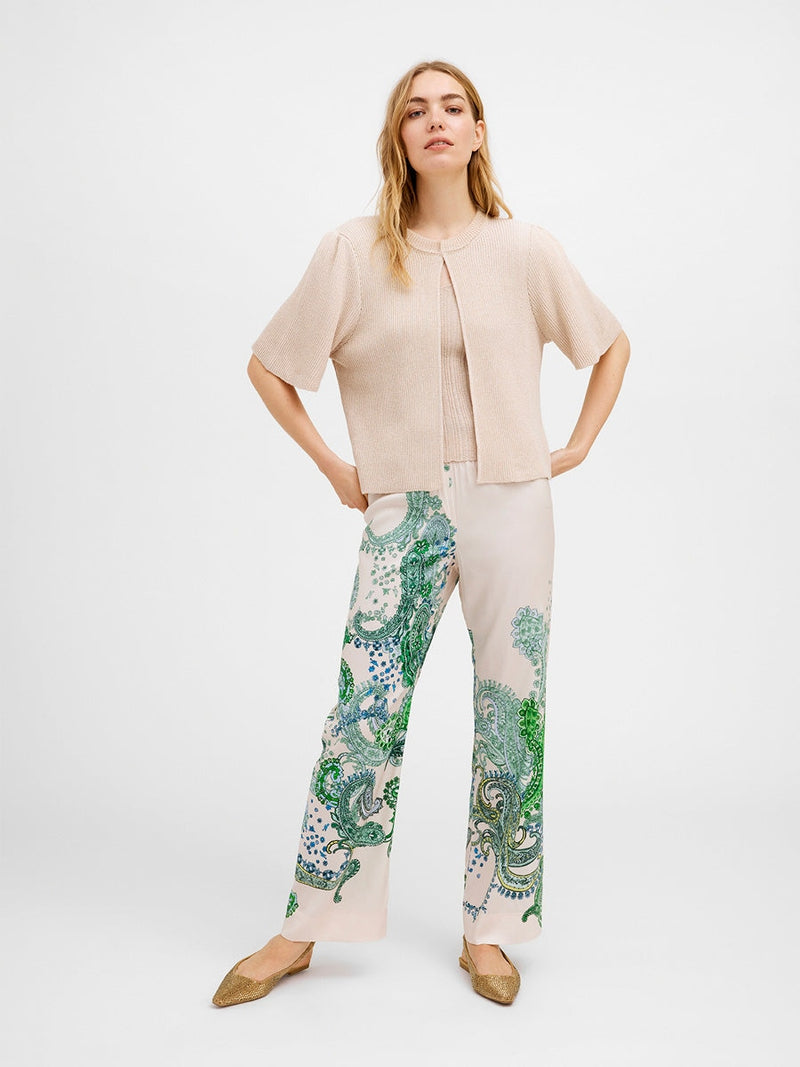 Gustav Denmark Trix A-Shaped Cardigan Cream Tan