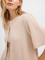 Gustav Denmark Trix A-Shaped Cardigan Cream Tan