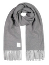 Halon Kajo wool scarf värissä Grey. 