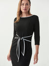 Joseph Ribkoff GABBY dress black off white