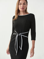 Joseph Ribkoff GABBY dress black off white