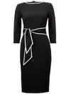 Joseph Ribkoff GABBY dress black off white