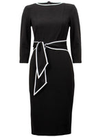 Joseph Ribkoff GABBY dress black off white