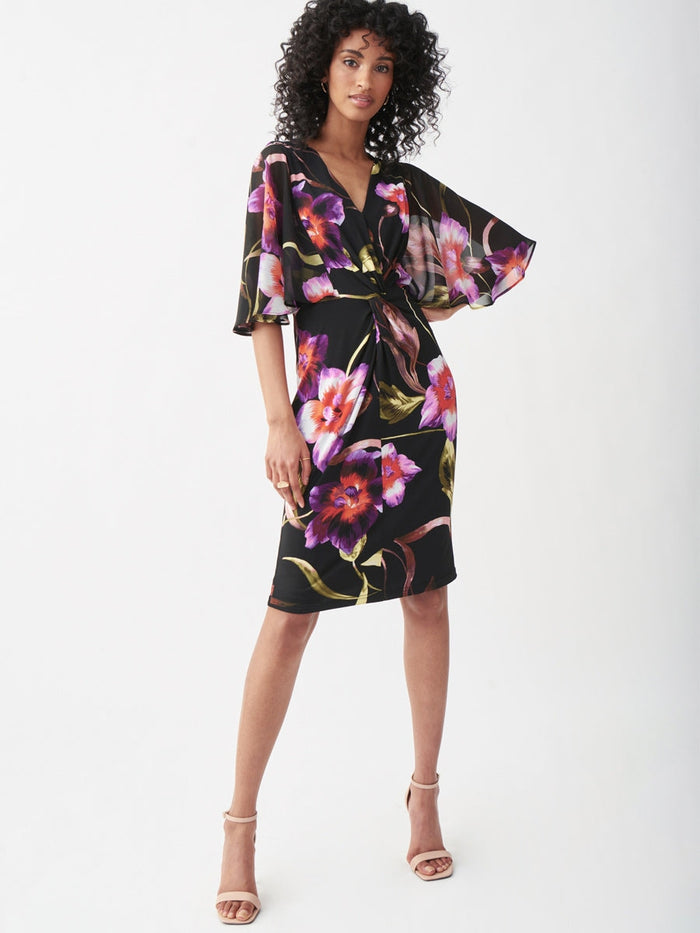 Joseph Ribkoff GEMMA dress black multi