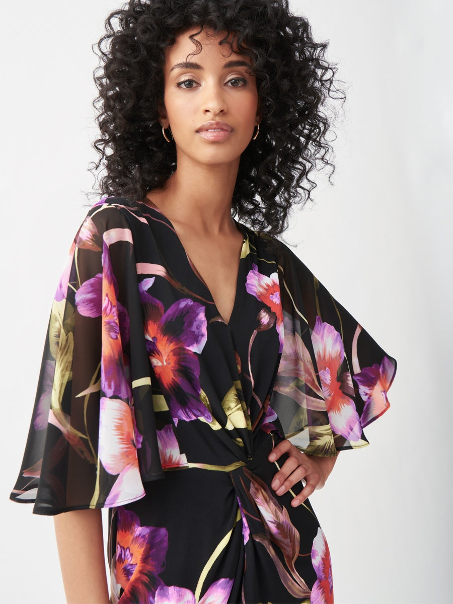 Joseph Ribkoff GEMMA dress black multi