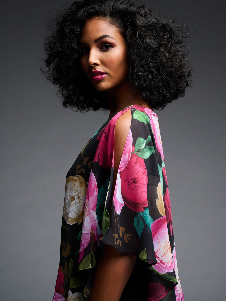 Joseph Ribkoff INNA dress black multi