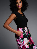 Joseph Ribkoff Ivonne Dress Black Multi