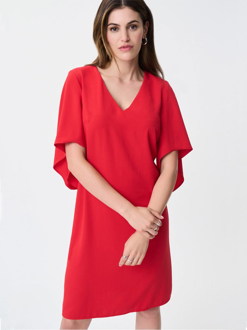 Joseph Ribkoff Kaia Dress Magma Red