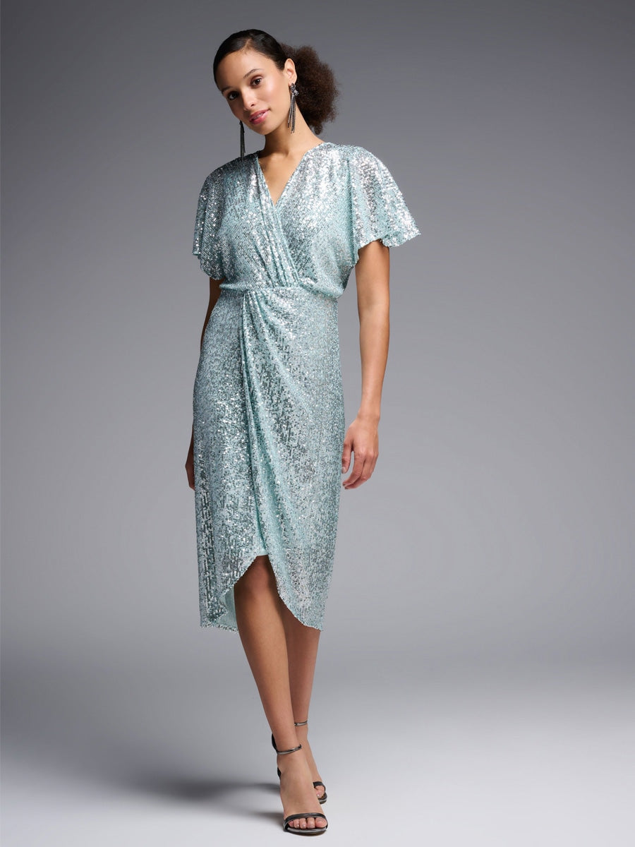 Joseph Ribkoff Kiera Dress Opal/Silver