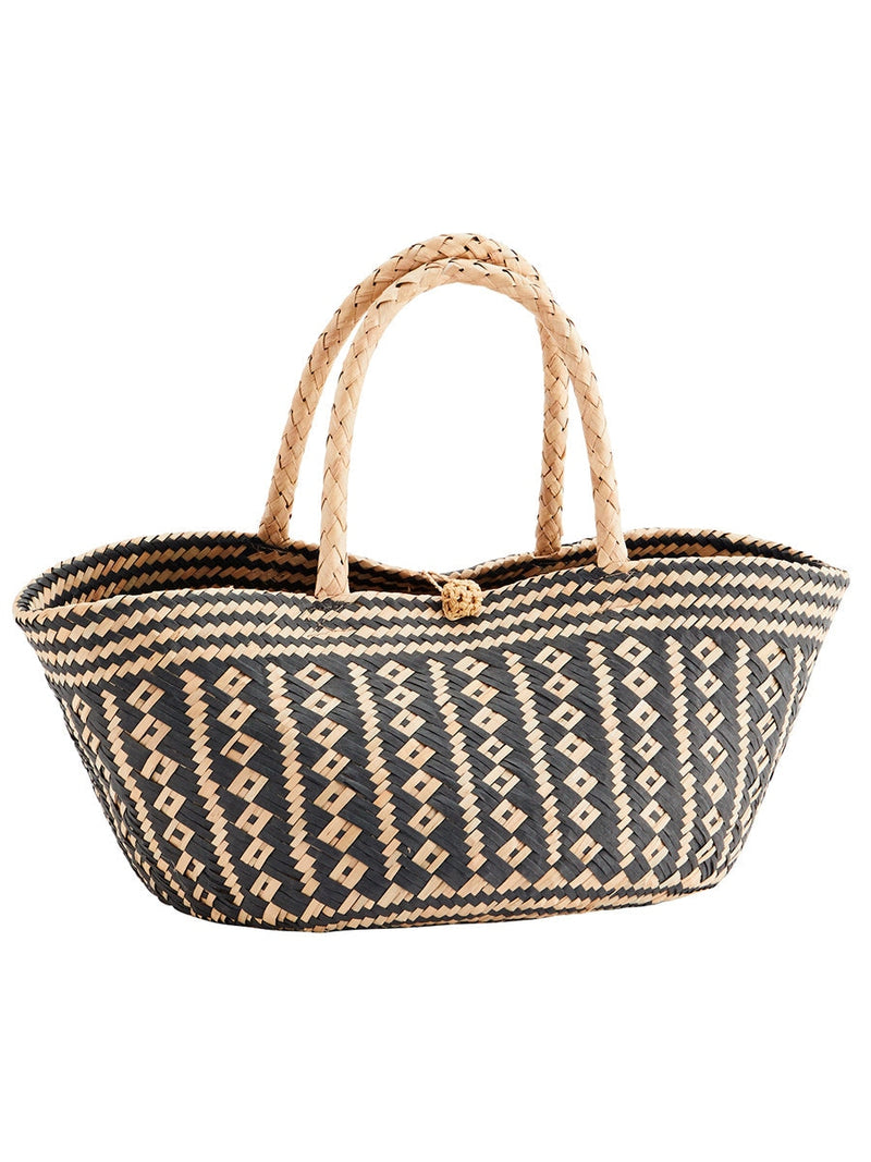 Madam Stoltz Seagrass bag