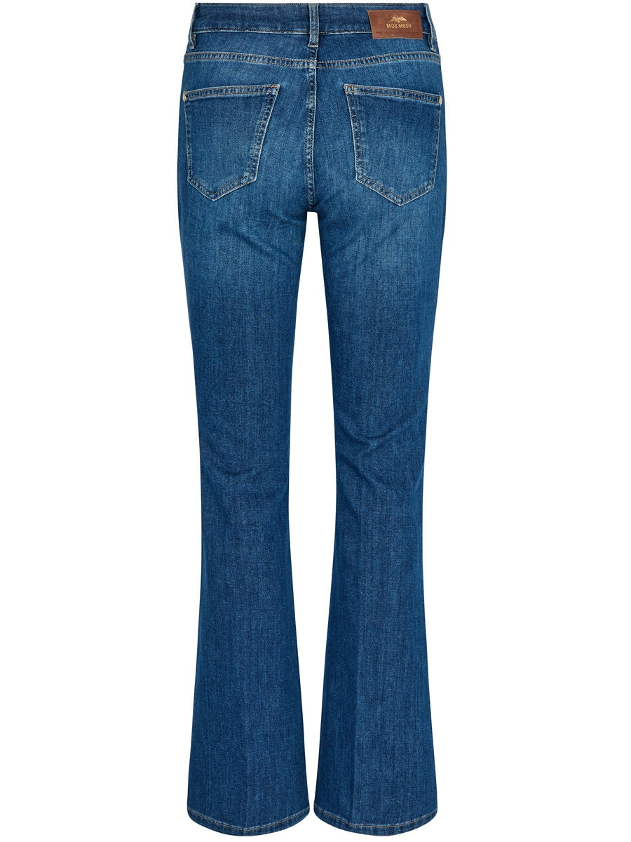 Mos Mosh ALLI ease flare jeans blue