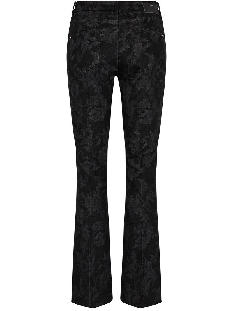 Mos Mosh ALLI fleur flare jeans black