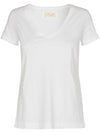 Mos Mosh ARDEN organic V-SS tee white