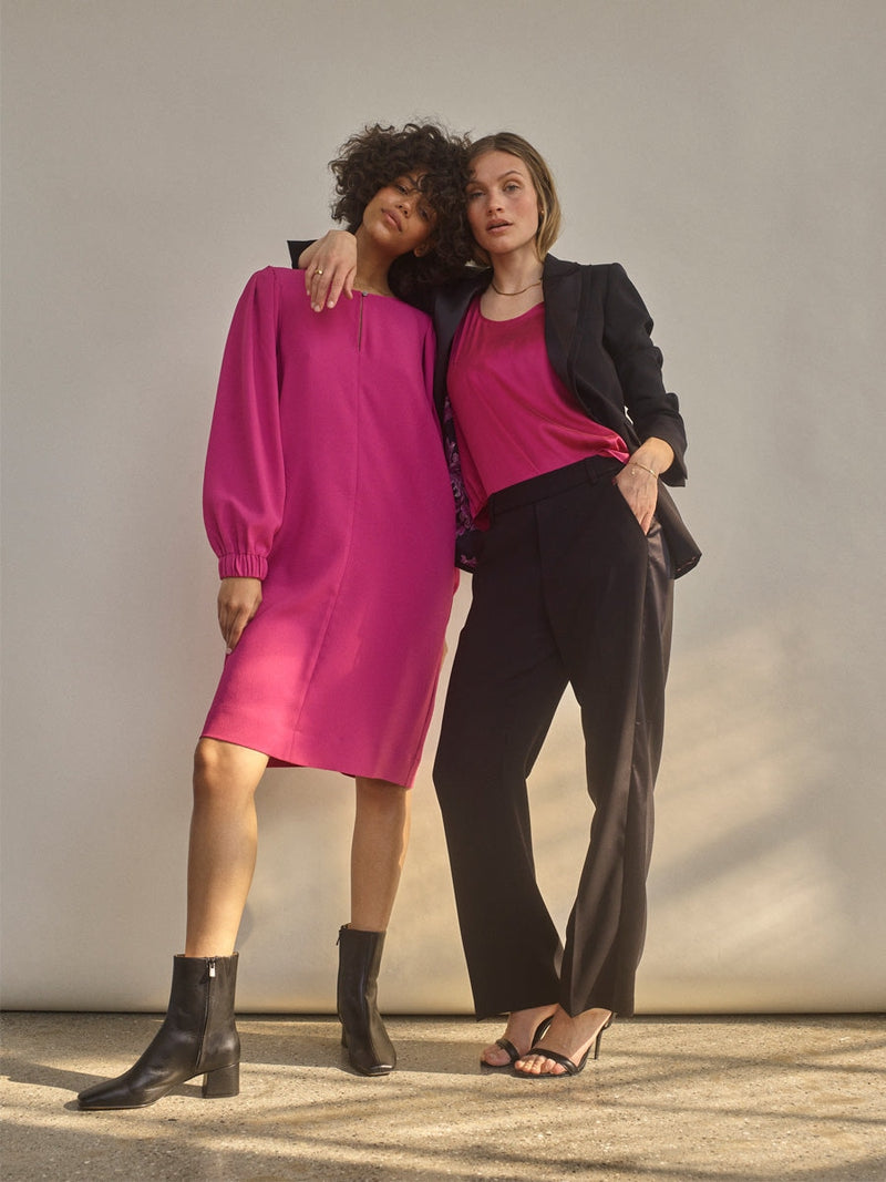 Mos Mosh BAI leia satin pant black