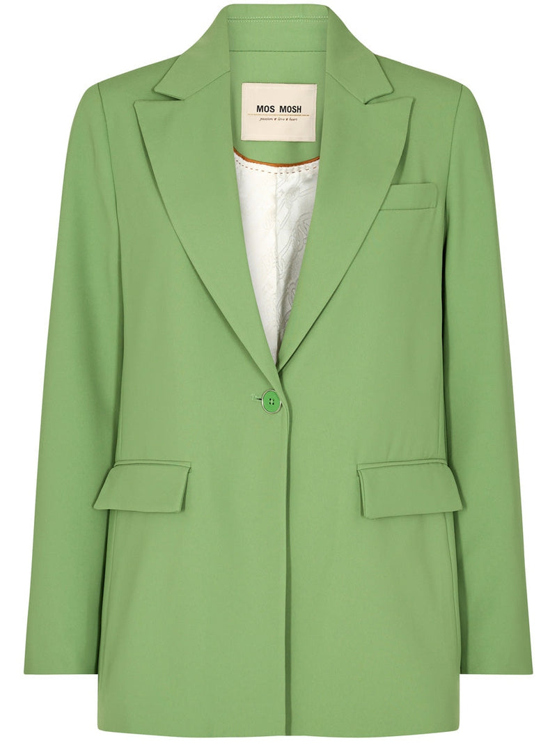 Mos Mosh BINE leia blazer forest green vihreä