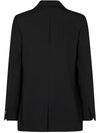 Mos Mosh Bine Leia Satin Blazer Black