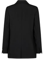 Mos Mosh Bine Leia Satin Blazer Black
