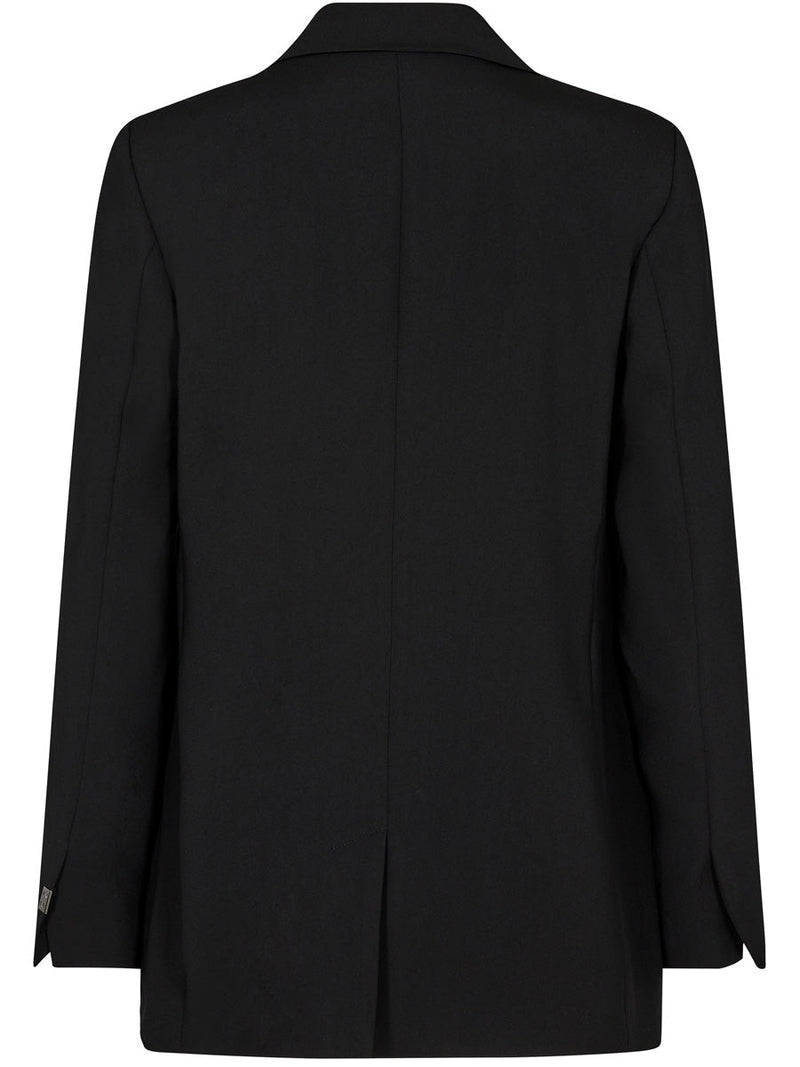 Mos Mosh Bine Leia Satin Blazer Black