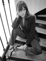 Mos Mosh Bine Leia Satin Blazer Black