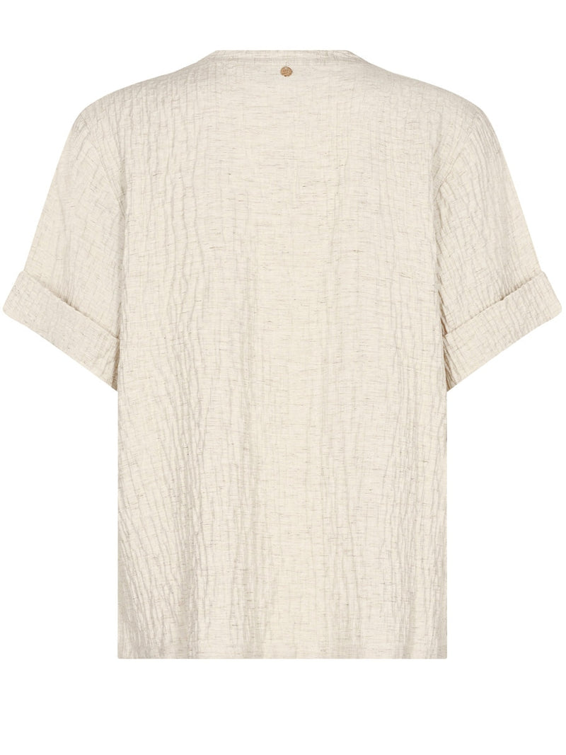 Mos Mosh Ebbi Sylia Blouse Pearled Ivory