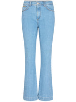Mos Mosh Jessica Kyoto Flare Jeans Light Blue