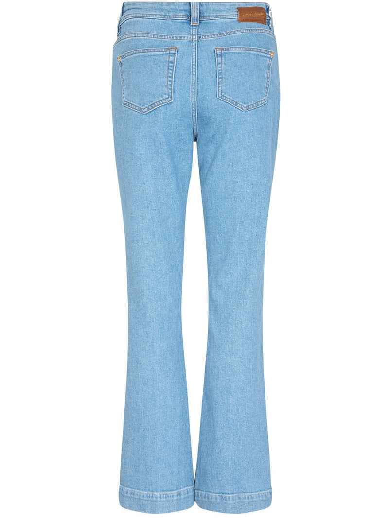 Mos Mosh Jessica Kyoto Flare Jeans Light Blue