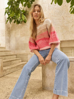 Mos Mosh Jessica Kyoto Flare Jeans Light Blue
