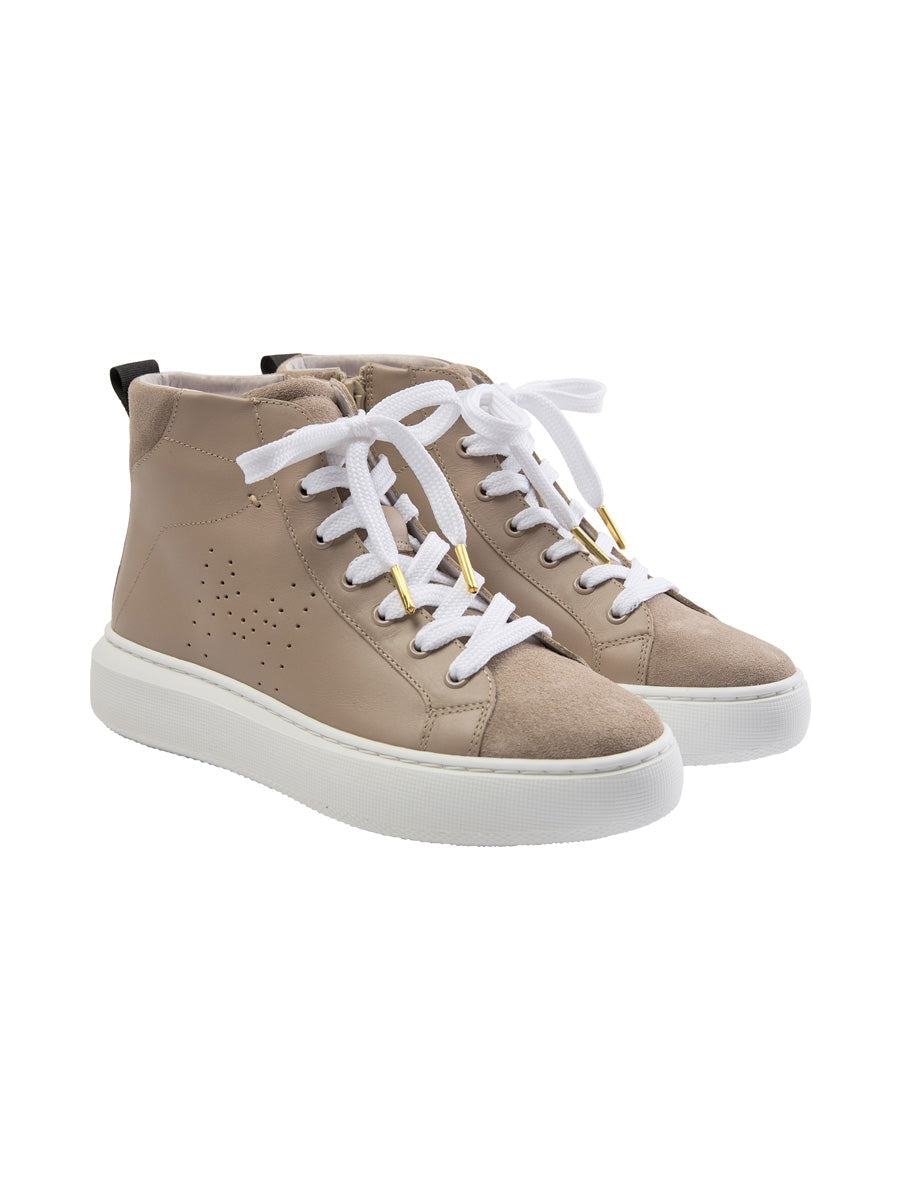 Mos Mosh L.A. hi sneaker beige