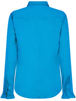 Mos Mosh Mattie Flip Shirt Blue Aster