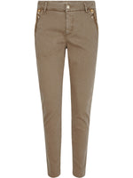 Mos Mosh MILTON glizz pant capers green