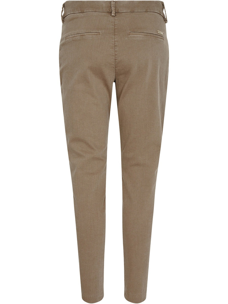 Mos Mosh MILTON glizz pant capers green