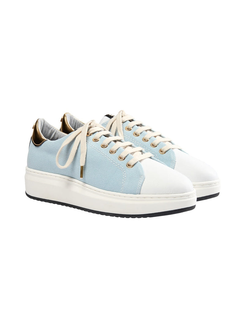 Mos Mosh MM Copenhagen canvas sneaker Clear sky