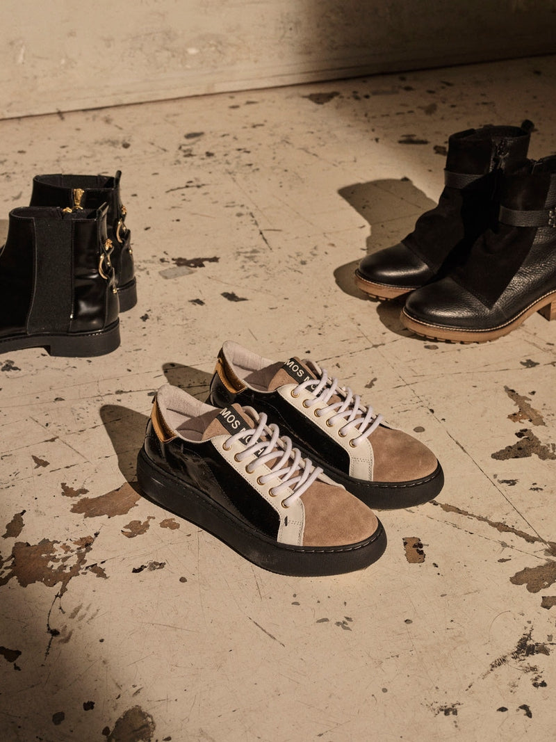 Mos Mosh MM Copenhagen shine sneakers black
