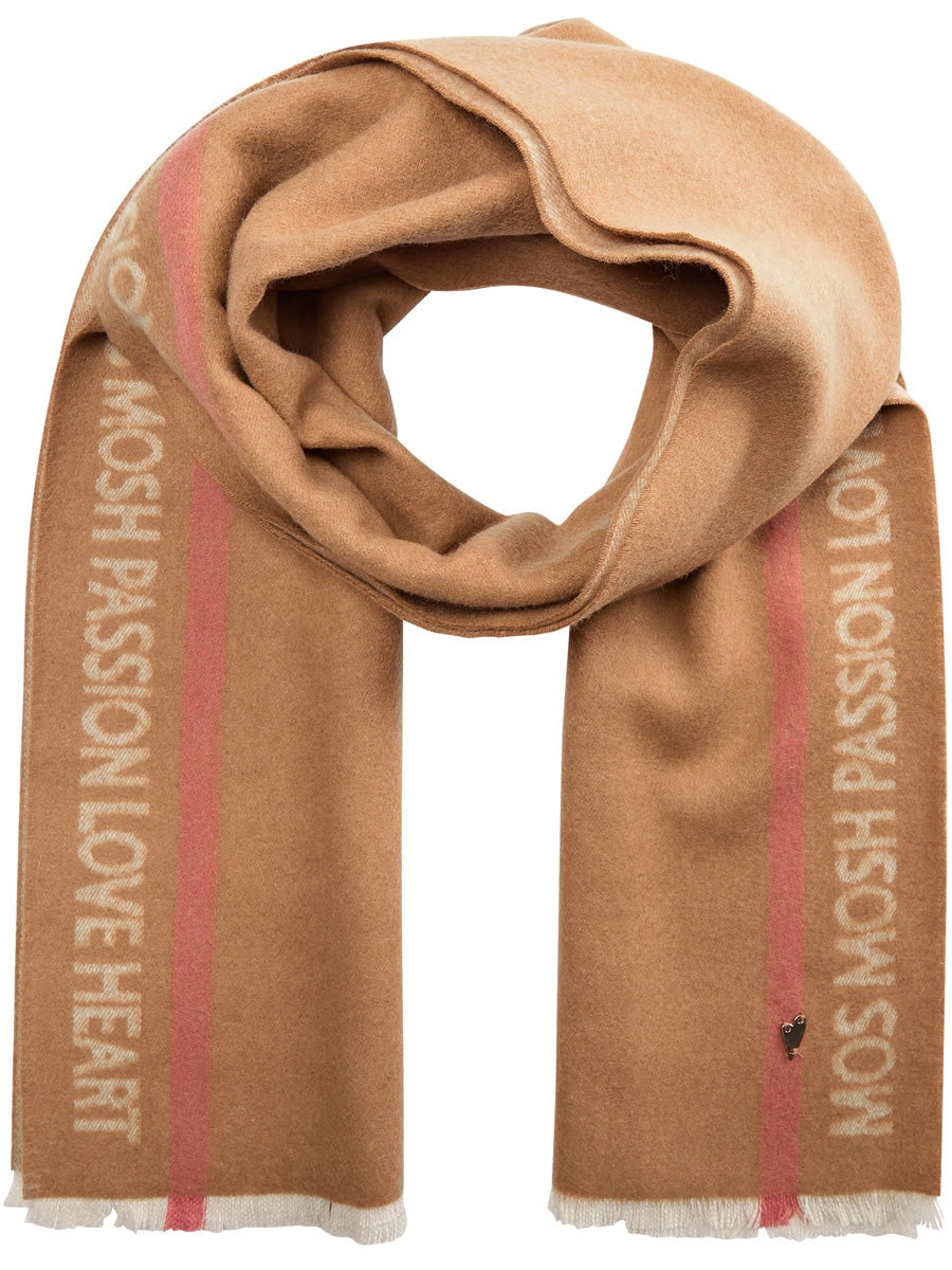 Mos Mosh MM Logo scarf chipmunk