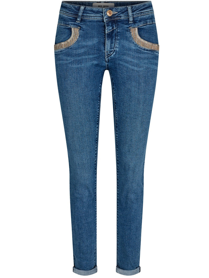 Mos Mosh Naomi Cycle Jeans Blue