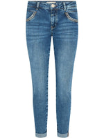 Mos Mosh NAOMI glow jeans blue