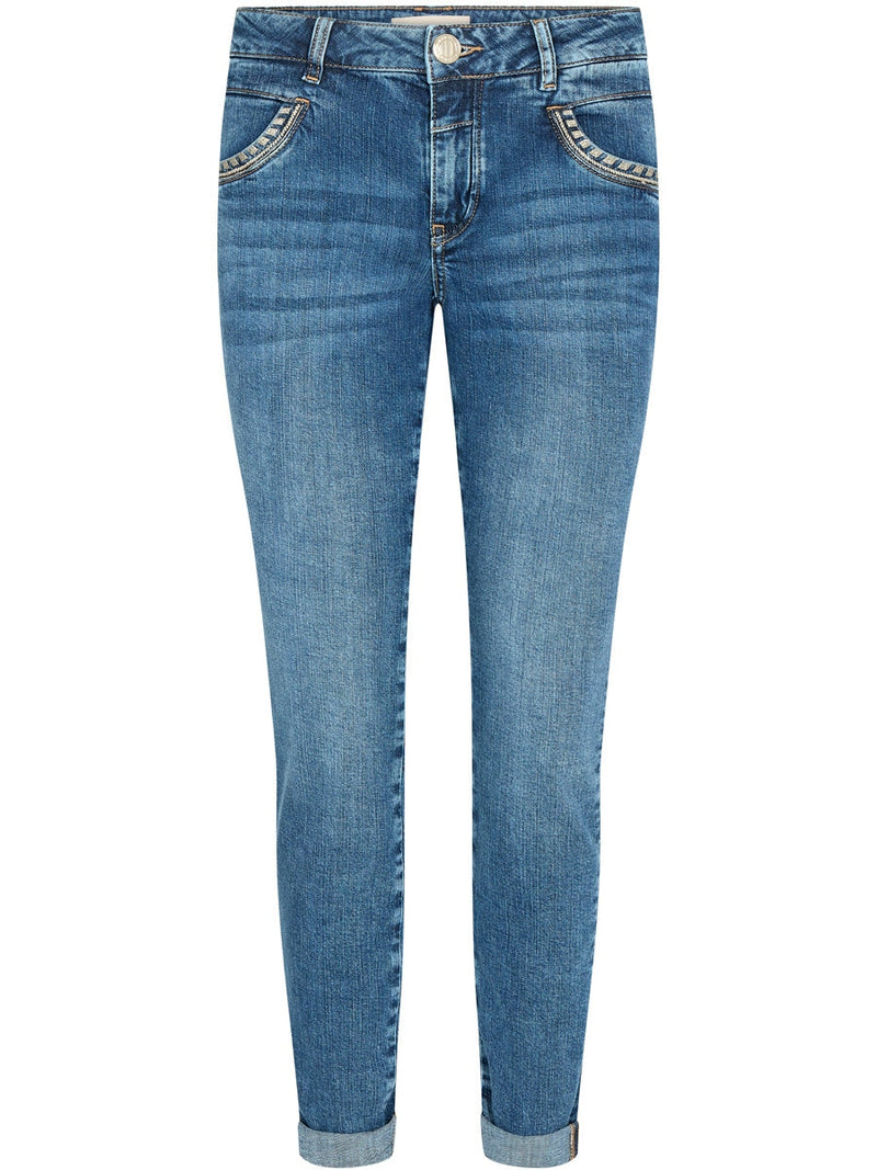 Mos Mosh NAOMI glow jeans blue