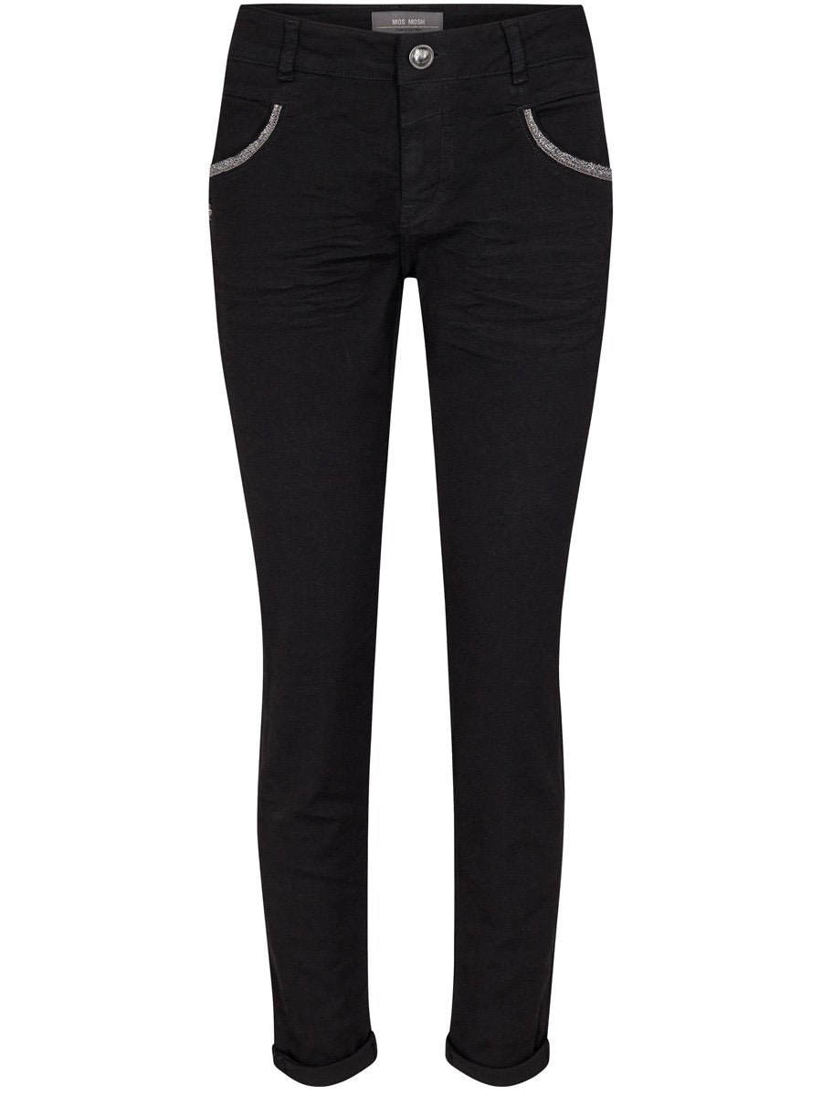 Mos Mosh NAOMI row black jeans