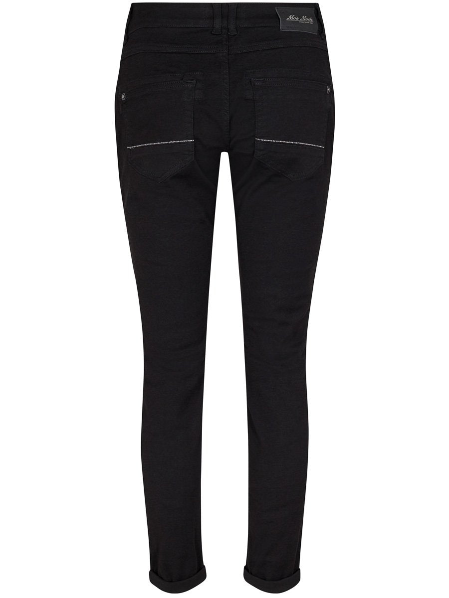 Mos Mosh NAOMI row black jeans